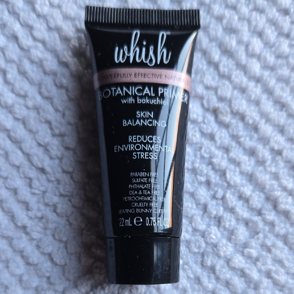 Whish Botanical Primer with Bakuchiol - Black and Pink